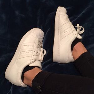 adidas Superstars All White